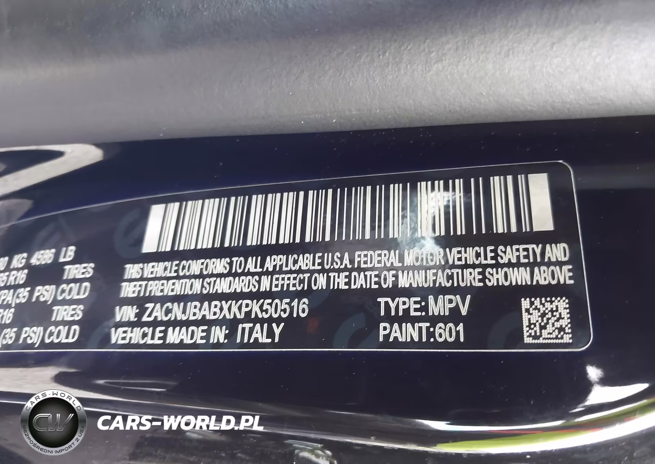 2019 Jeep Renegade Sport 4X4 VIN:ZACNJBABXKPK50516 - 9