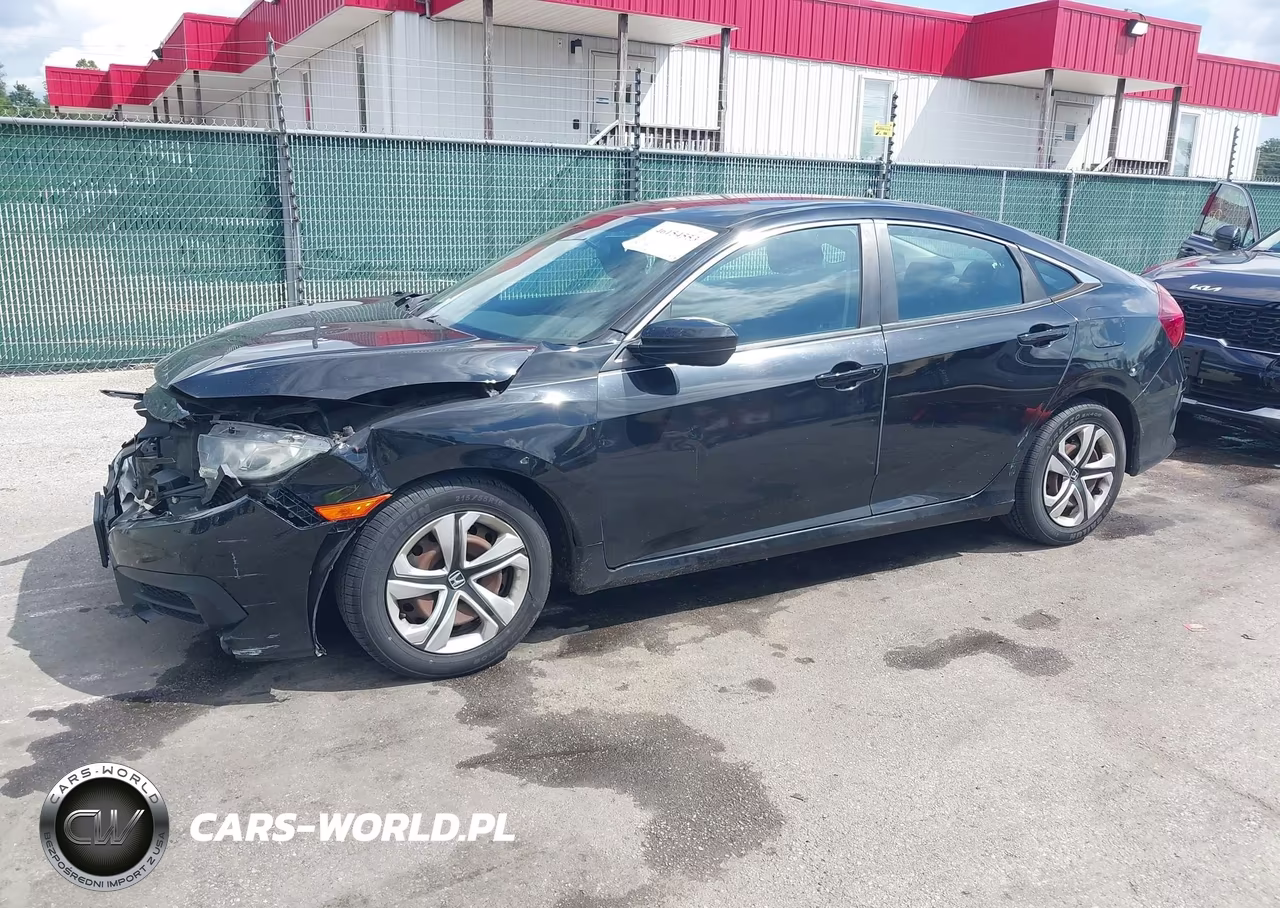 2018 Honda Civic Lx VIN:2HGFC2F5XJH545895 - 2