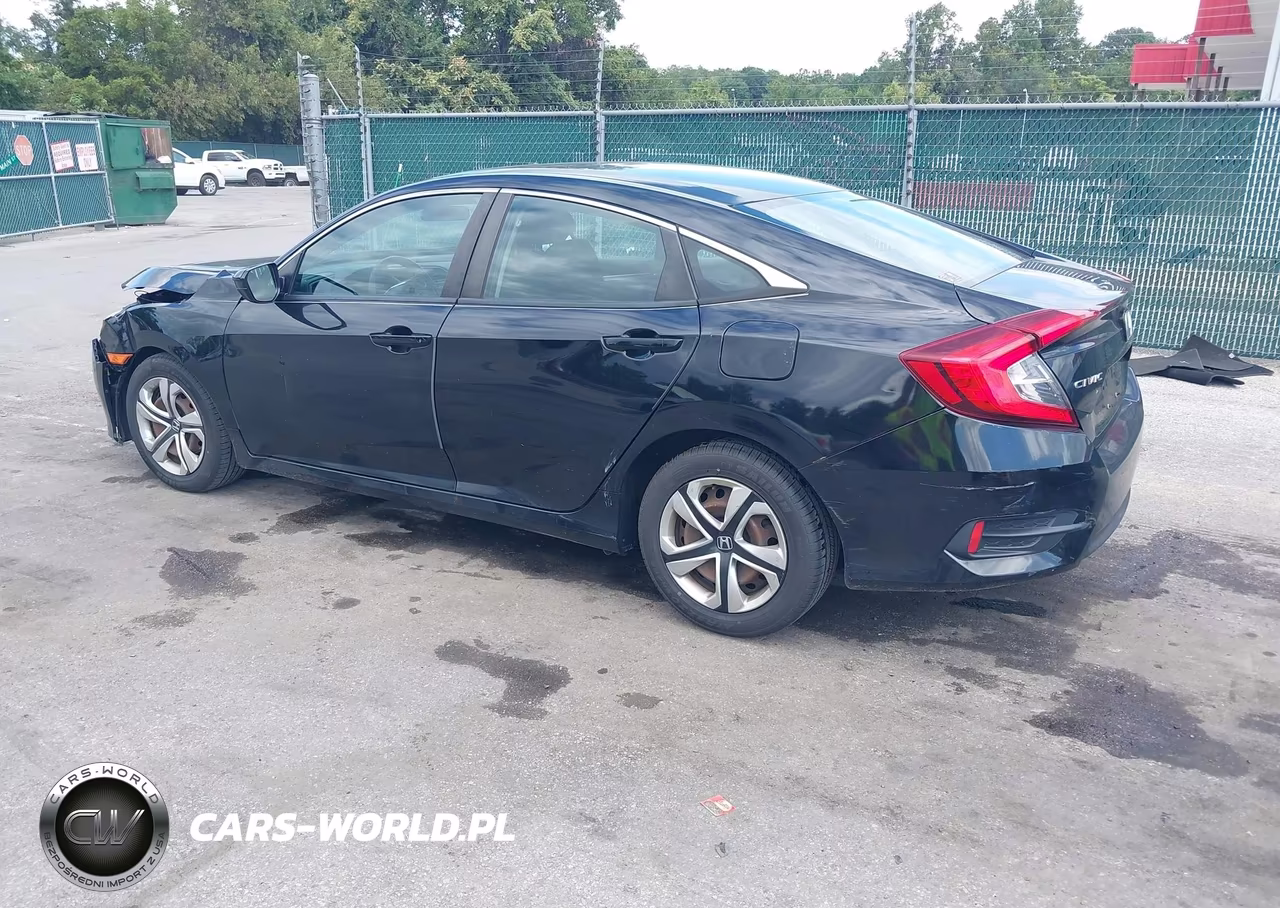 2018 Honda Civic Lx VIN:2HGFC2F5XJH545895 - 3