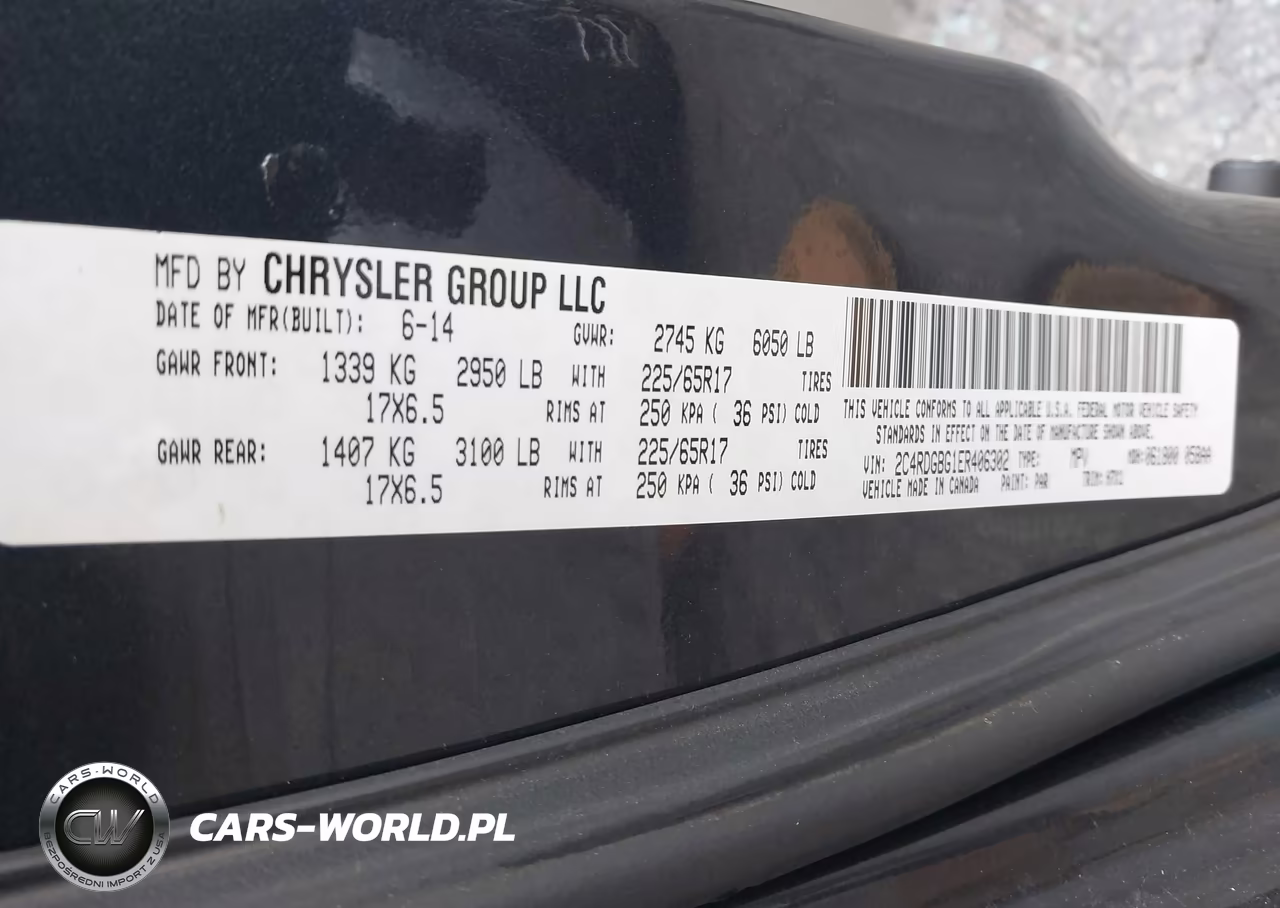 2014 Dodge Grand Caravan Se VIN:2C4RDGBG1ER406302 - 9