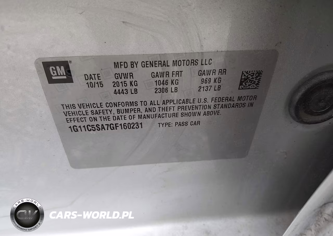 2016 Chevrolet Malibu Limited Lt VIN:1G11C5SA7GF160231 - 9