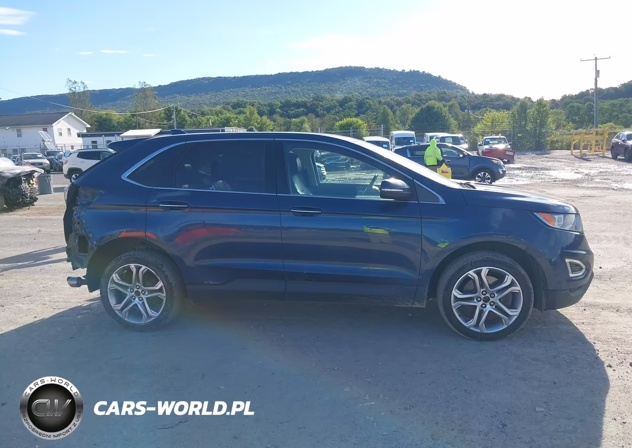 2017 Ford Edge Titanium VIN:2FMPK4K90HBB95664 - 14