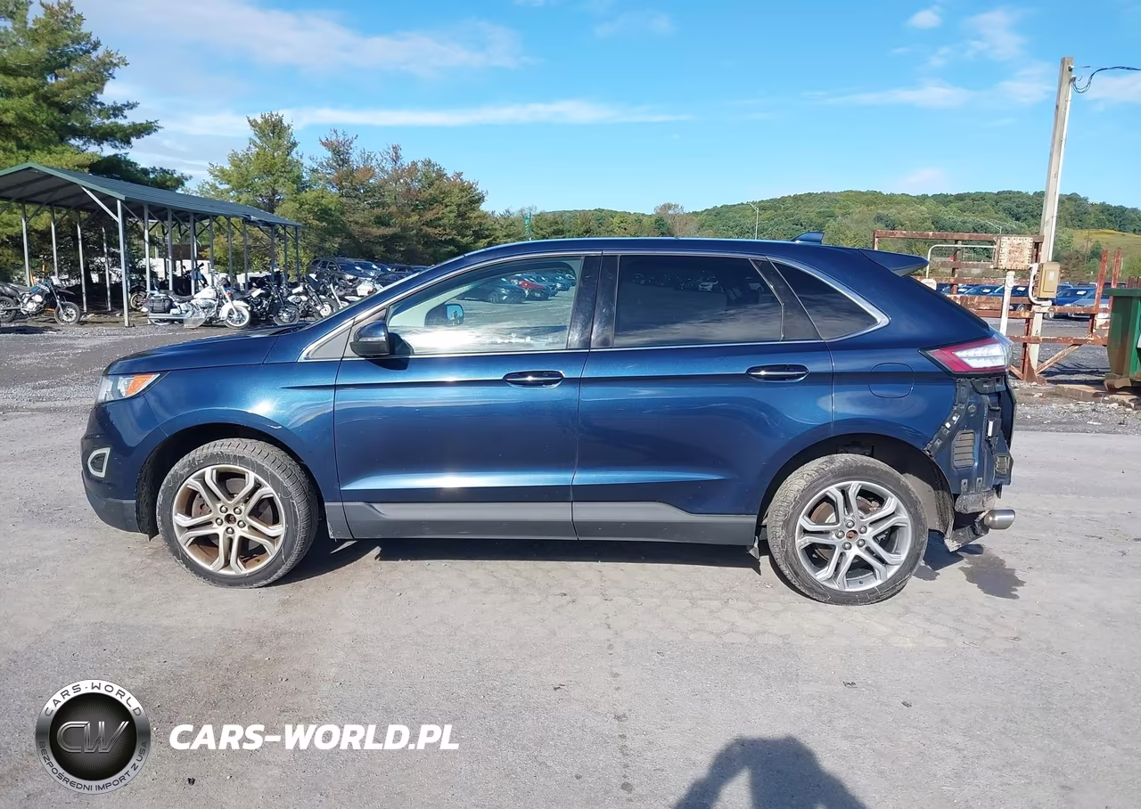 2017 Ford Edge Titanium VIN:2FMPK4K90HBB95664 - 15