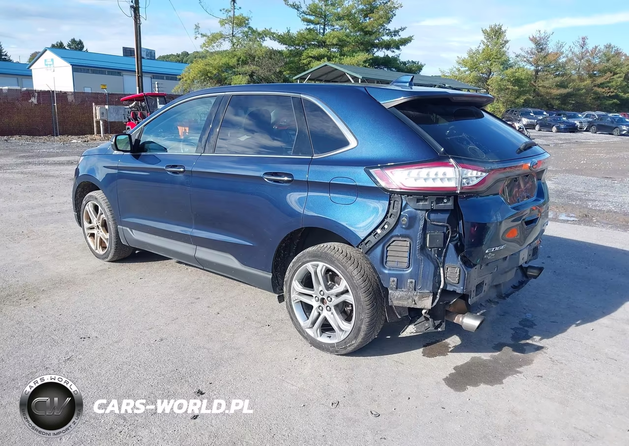 2017 Ford Edge Titanium VIN:2FMPK4K90HBB95664 - 3