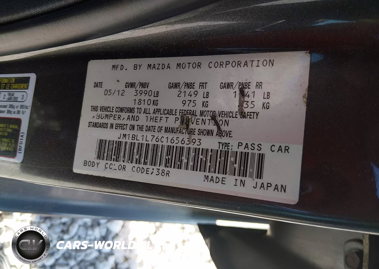 2012 Mazda Mazda3 I Touring VIN:JM1BL1L76C1656393 - 9