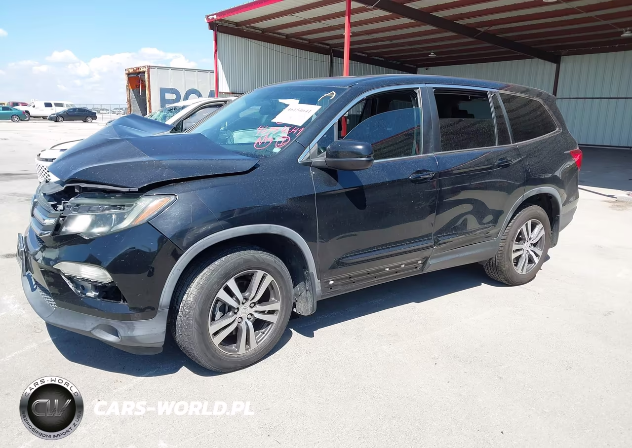 2016 Honda Pilot Ex-L VIN:5FNYF6H59GB016827 - 2