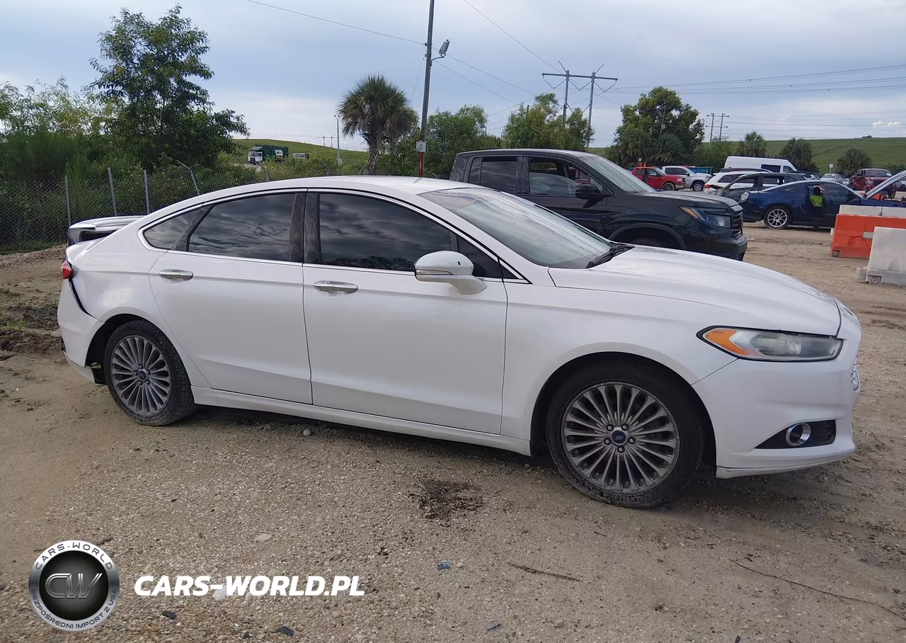 2015 Ford Fusion Titanium VIN:3FA6P0K91FR239489 - 14