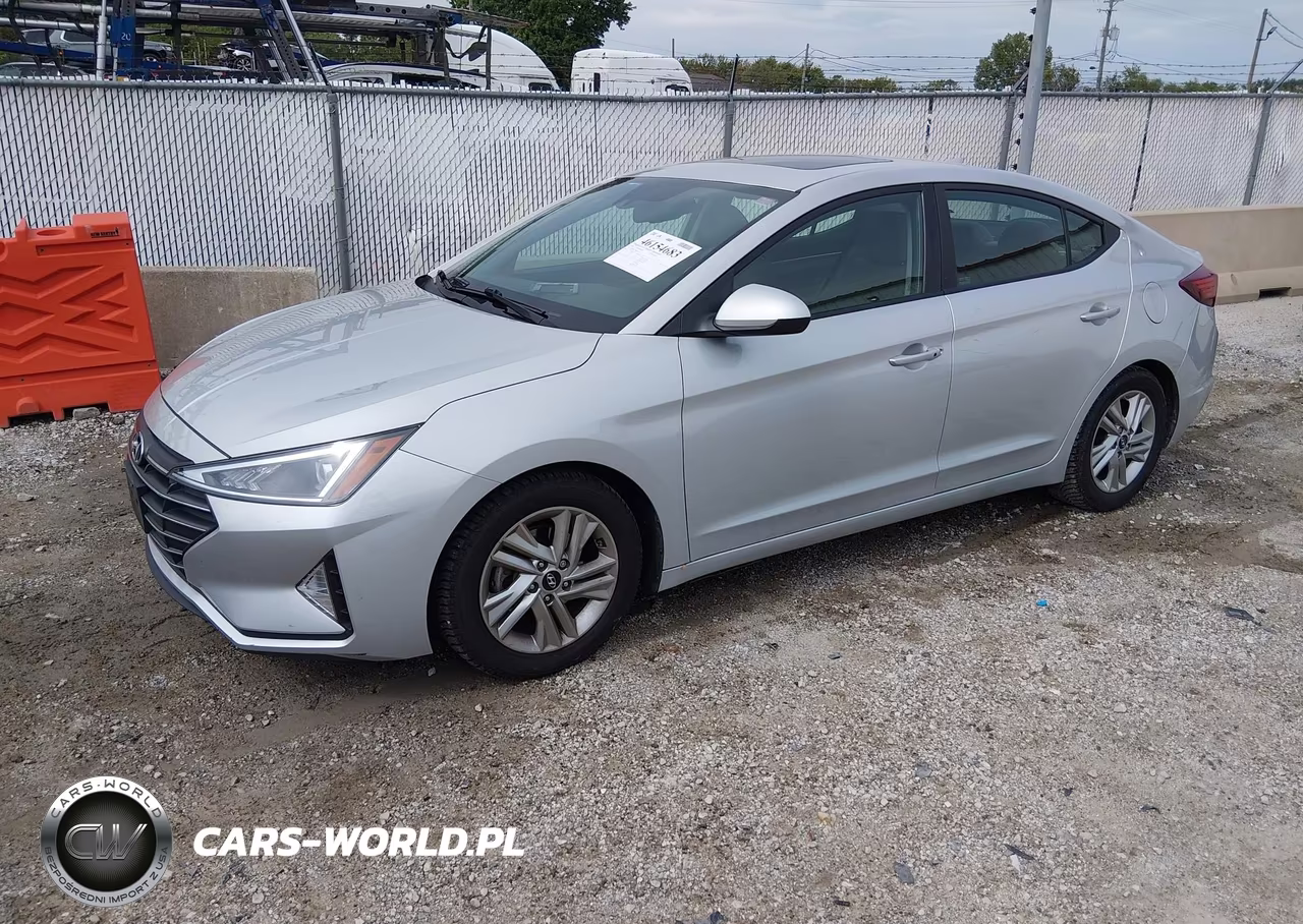 2019 Hyundai Elantra Value Edition VIN:5NPD84LF5KH484383 - 2