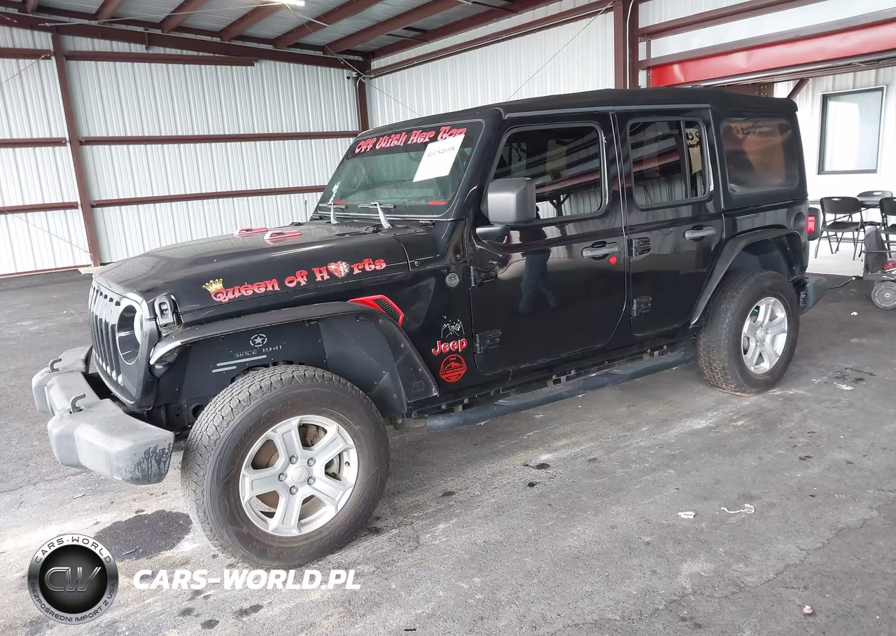 2018 Jeep Wrangler Unlimited Sport S 4X4 VIN:1C4HJXDG2JW150156 - 2