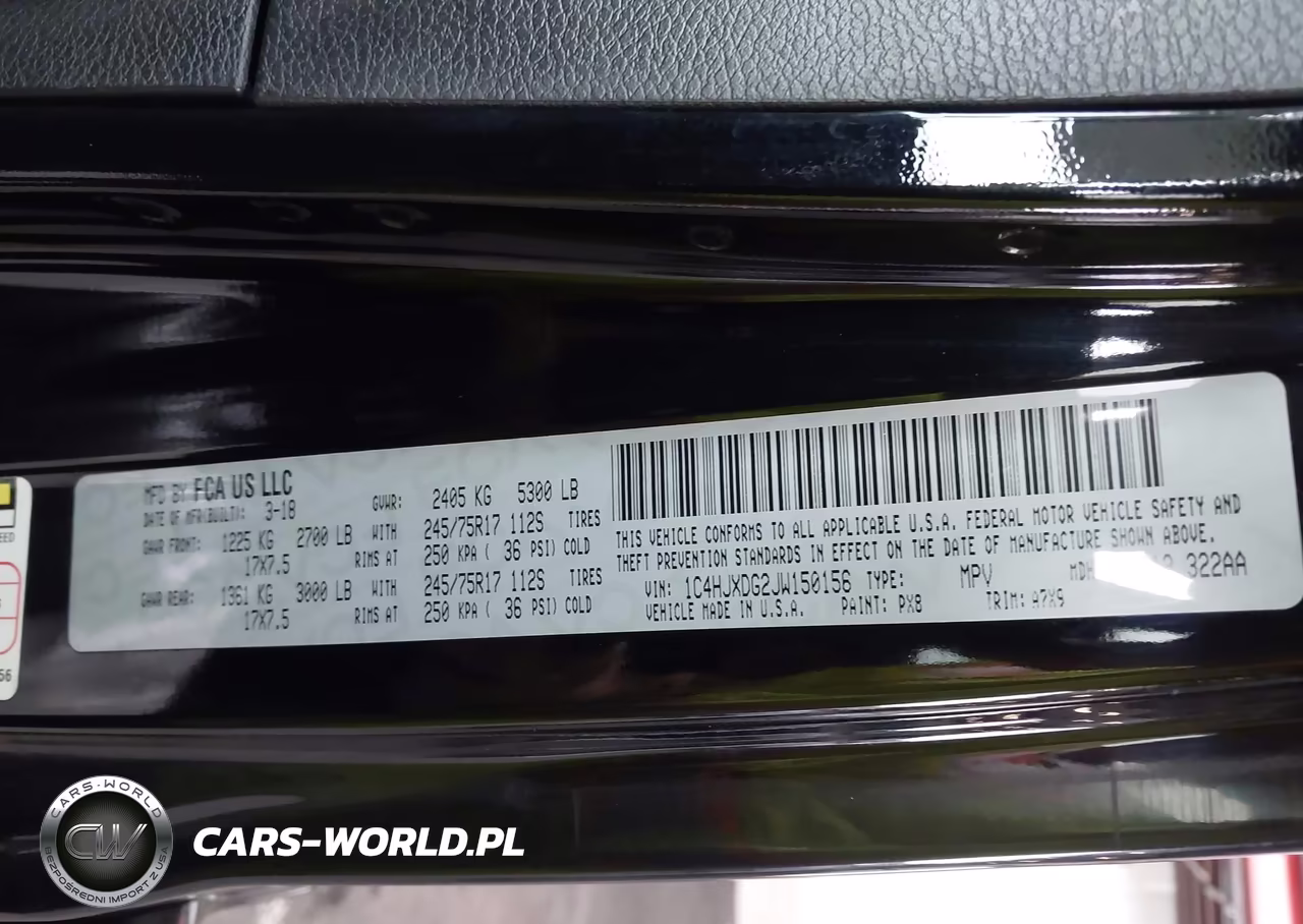 2018 Jeep Wrangler Unlimited Sport S 4X4 VIN:1C4HJXDG2JW150156 - 9