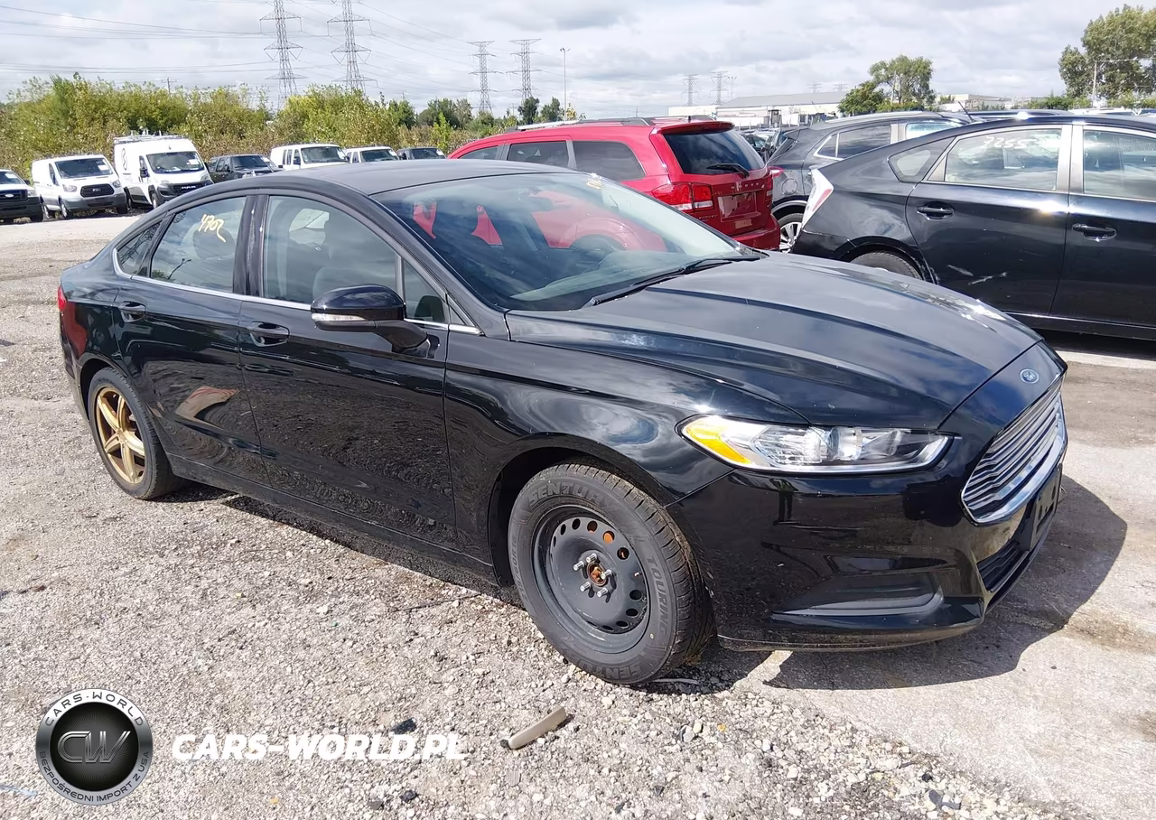 2016 Ford Fusion Se VIN:3FA6P0HD8GR256058 - 1