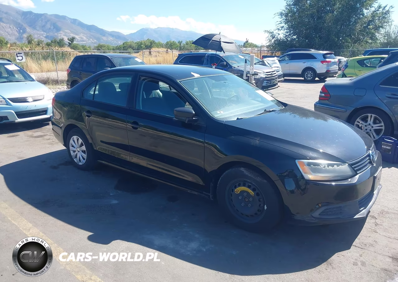 2012 Volkswagen Jetta 2.0L S VIN:3VW2K7AJ5CM414084 - 1