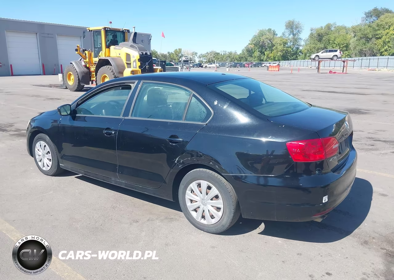 2012 Volkswagen Jetta 2.0L S VIN:3VW2K7AJ5CM414084 - 3
