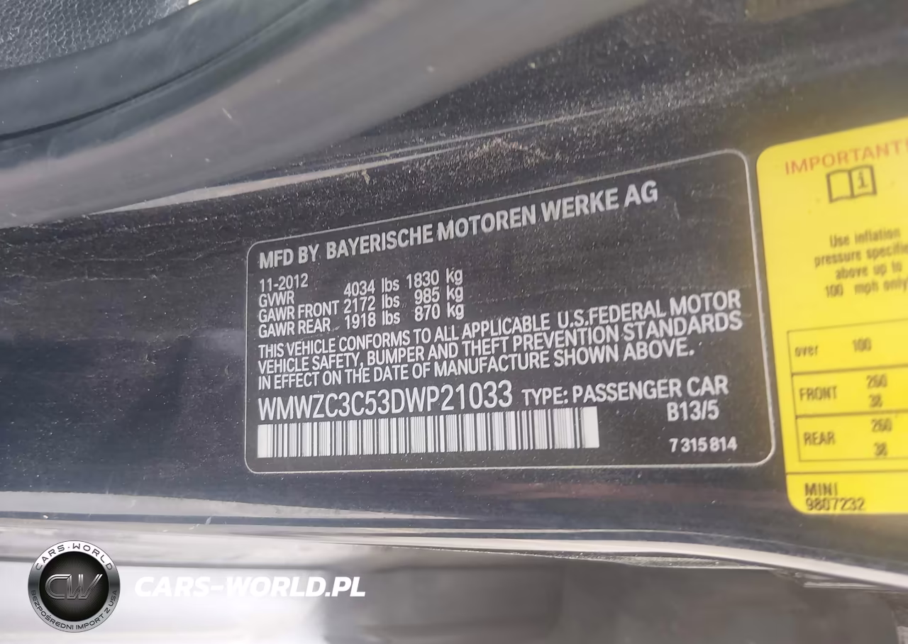 2013 Mini Countryman Cooper S VIN:WMWZC3C53DWP21033 - 9