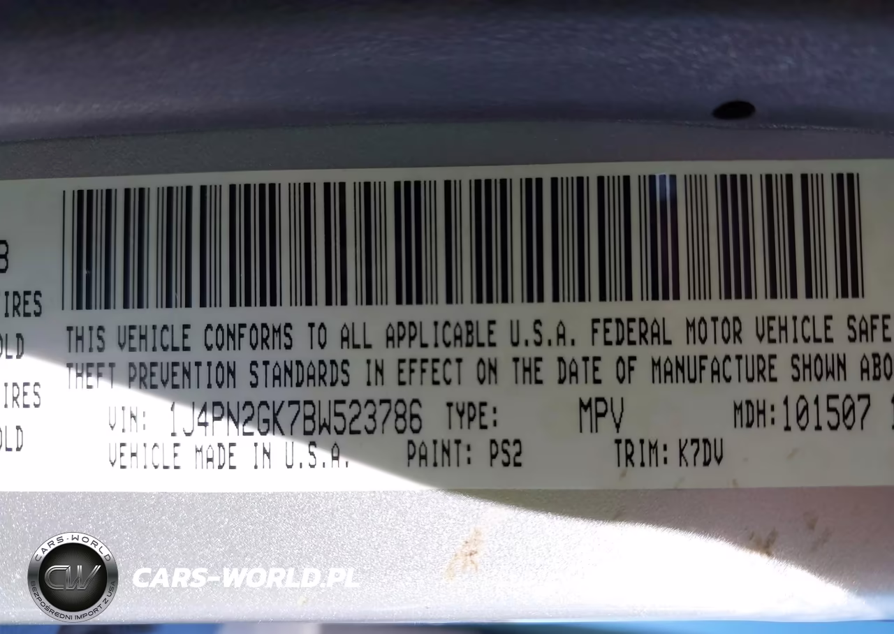 2011 Jeep Liberty Sport VIN:1J4PN2GK7BW523786 - 9