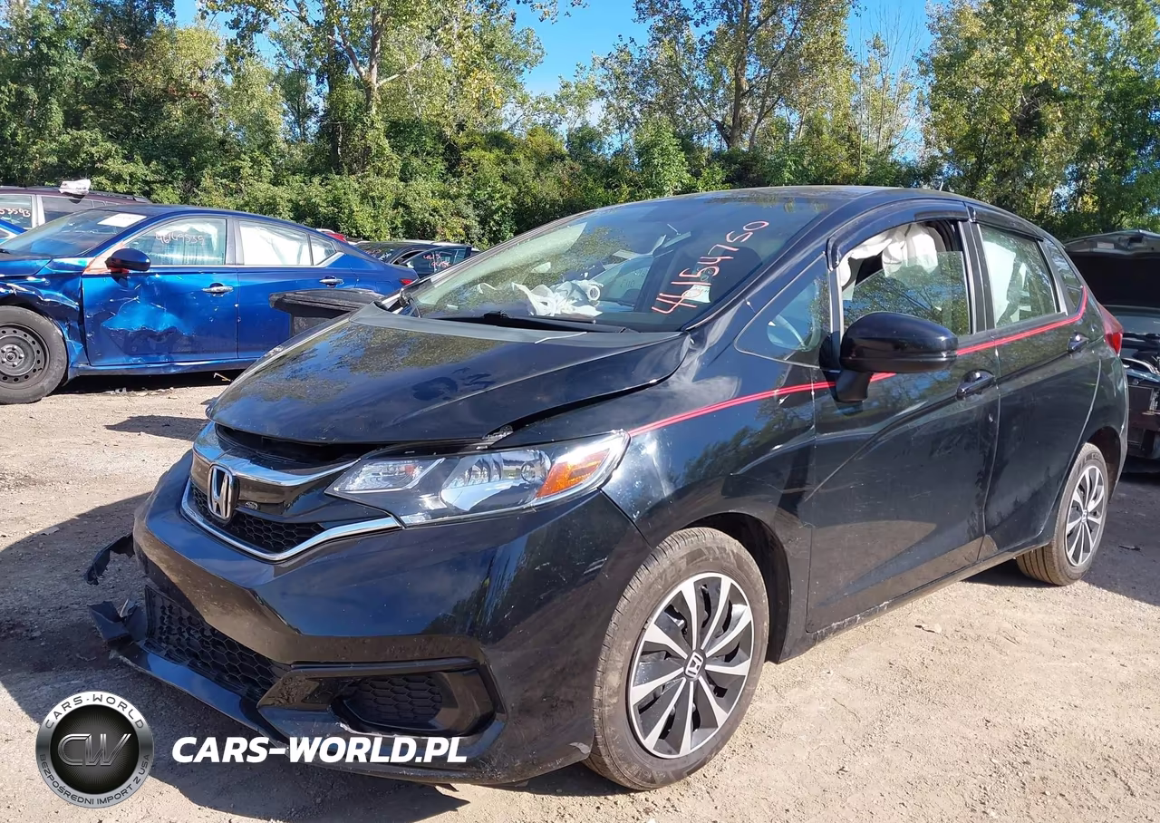 2019 Honda Fit Lx VIN:3HGGK5H45KM741842 - 2