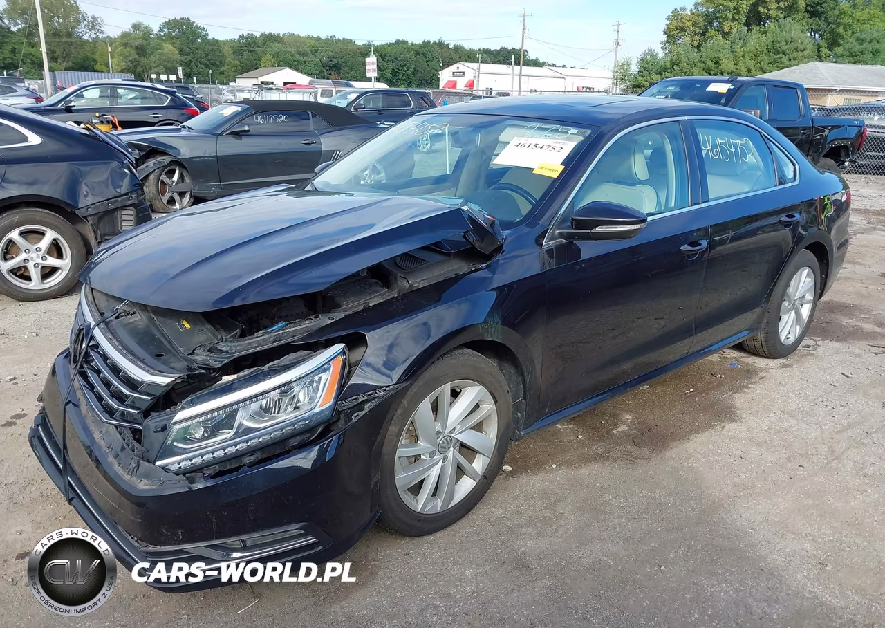 2018 Volkswagen Passat 2.0T Se VIN:1VWBA7A35JC046962 - 2