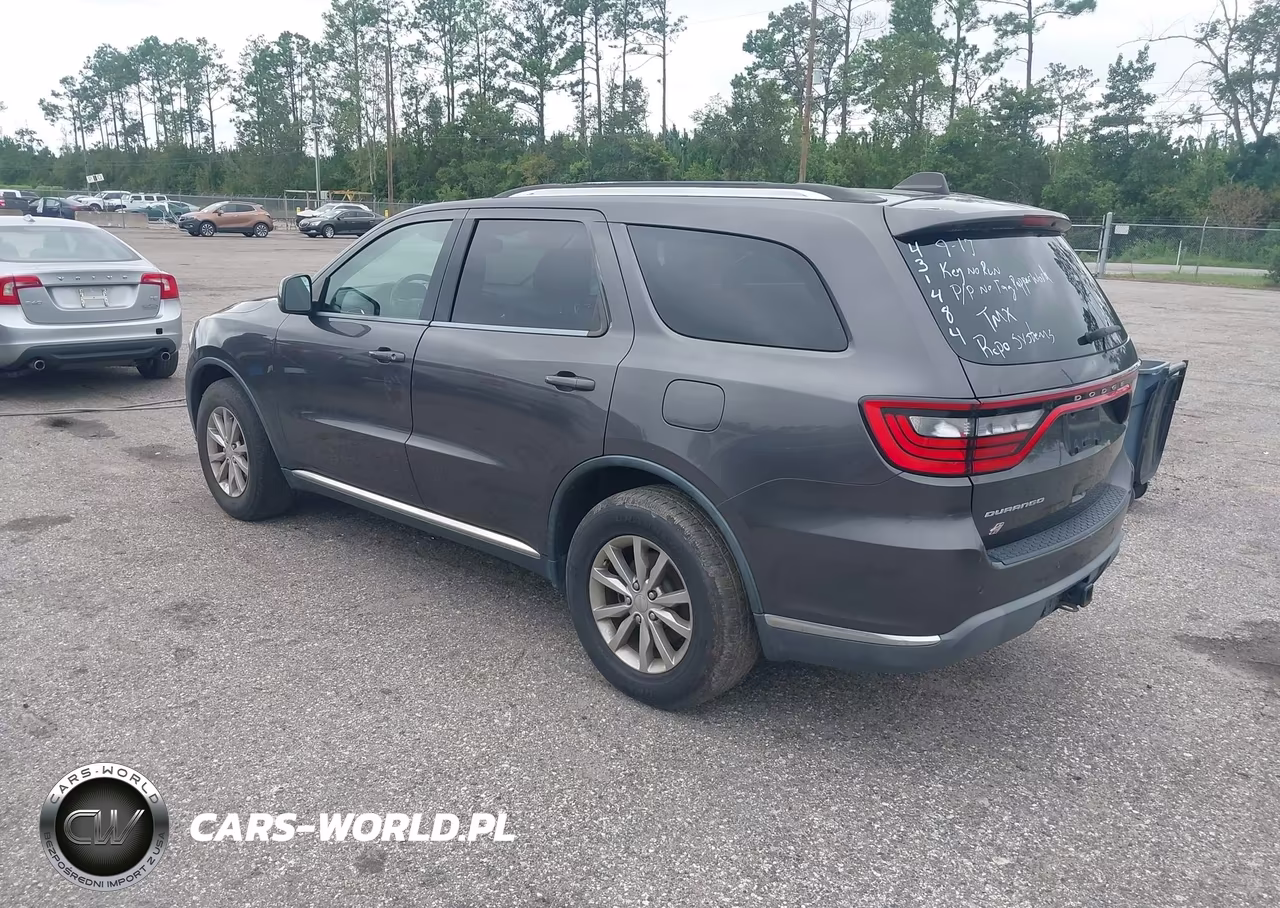 2018 Dodge Durango Sxt Awd VIN:1C4RDJAG2JC431484 - 3