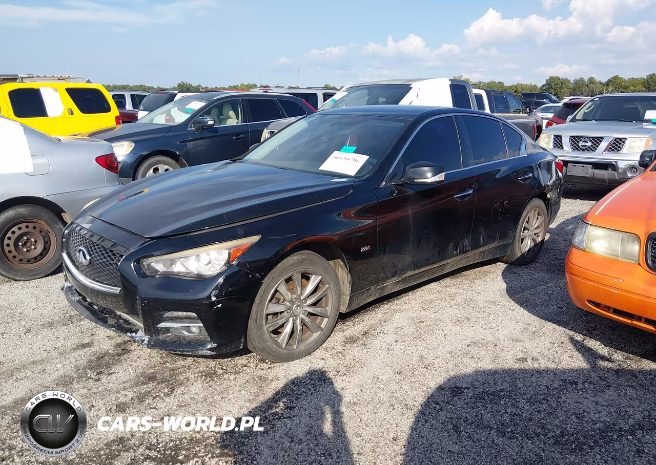 2016 Infiniti Q50 2.0T Base VIN:JN1CV7AR0GM250235 - 2