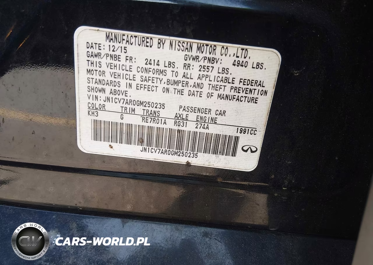 2016 Infiniti Q50 2.0T Base VIN:JN1CV7AR0GM250235 - 9