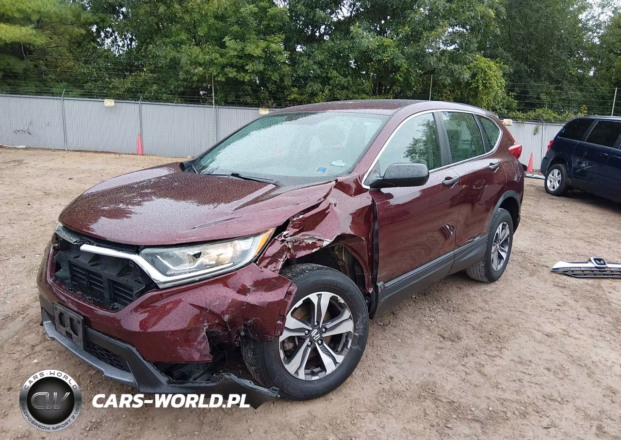2017 Honda Cr-V Lx VIN:5J6RW6H39HL007220 - 2