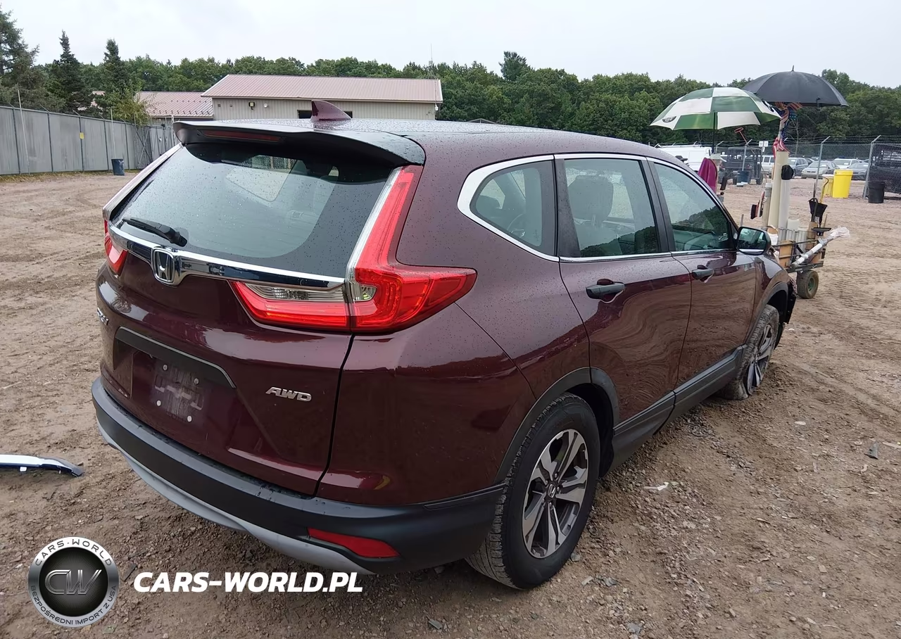 2017 Honda Cr-V Lx VIN:5J6RW6H39HL007220 - 4