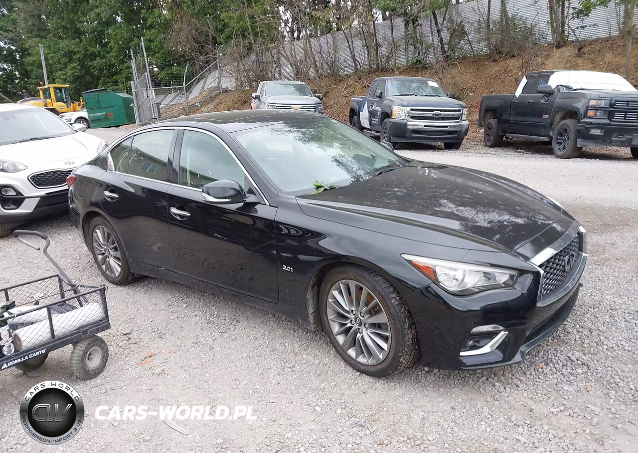 2018 Infiniti Q50 3.0T Luxe VIN:JN1EV7AR1JM440853 - 1