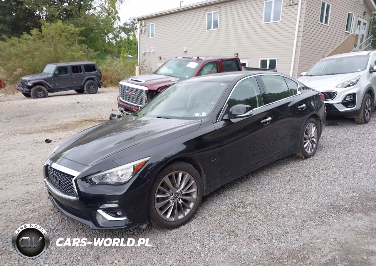 2018 Infiniti Q50 3.0T Luxe VIN:JN1EV7AR1JM440853 - 2