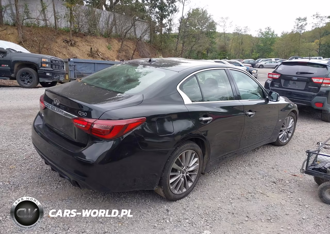 2018 Infiniti Q50 3.0T Luxe VIN:JN1EV7AR1JM440853 - 4