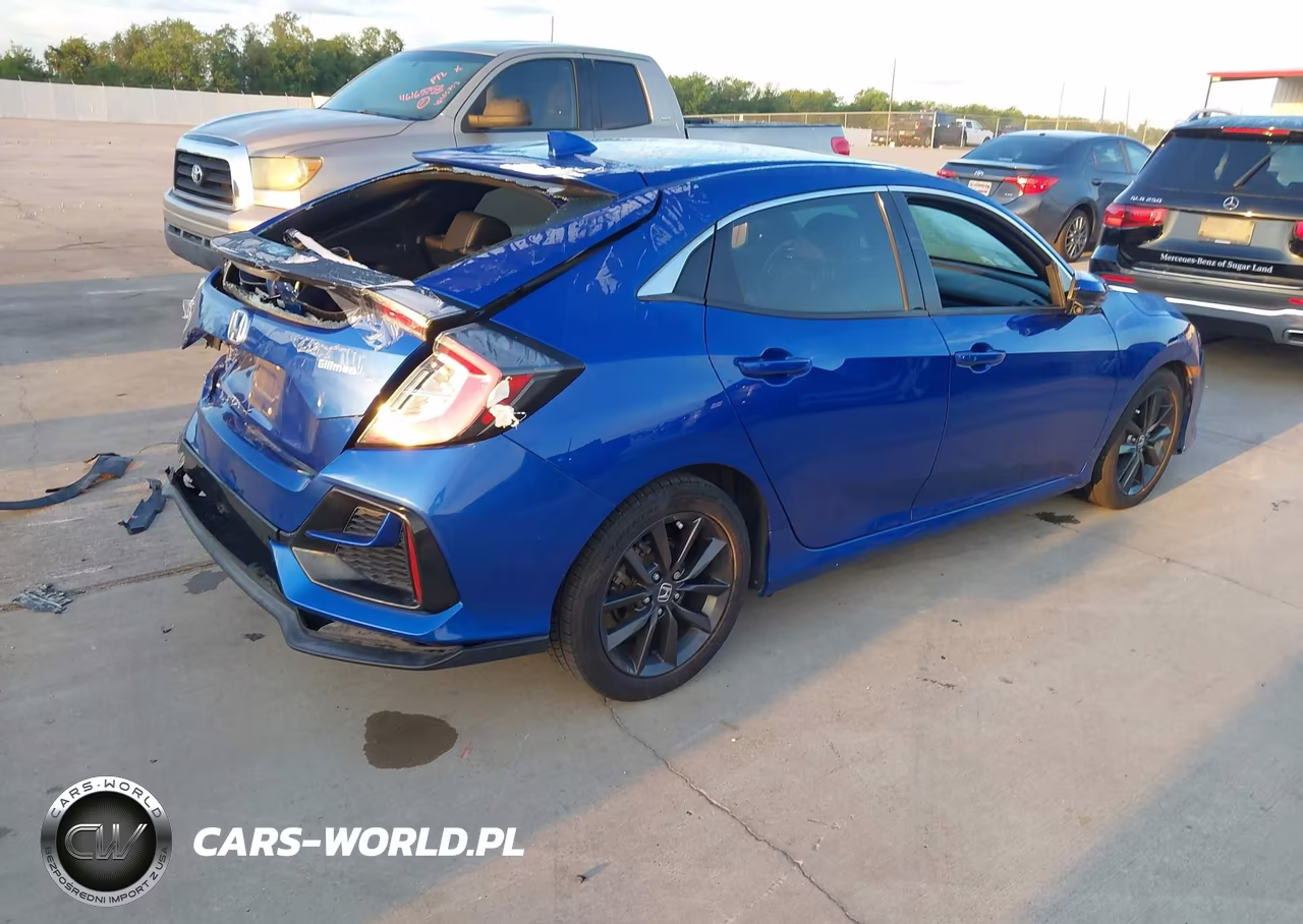 2020 Honda Civic Ex-L VIN:SHHFK7H82LU220672 - 4