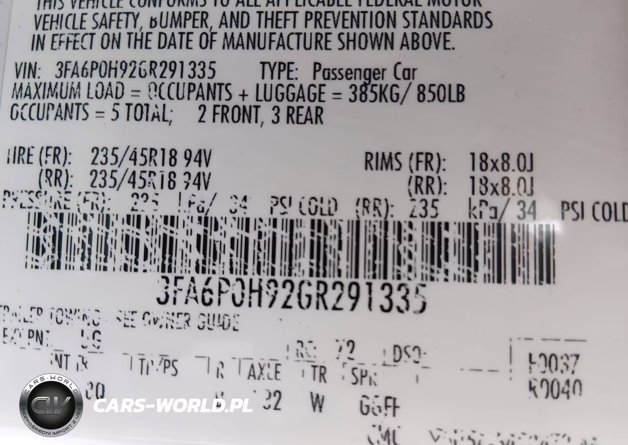 2016 Ford Fusion Se VIN:3FA6P0H92GR291335 - 9