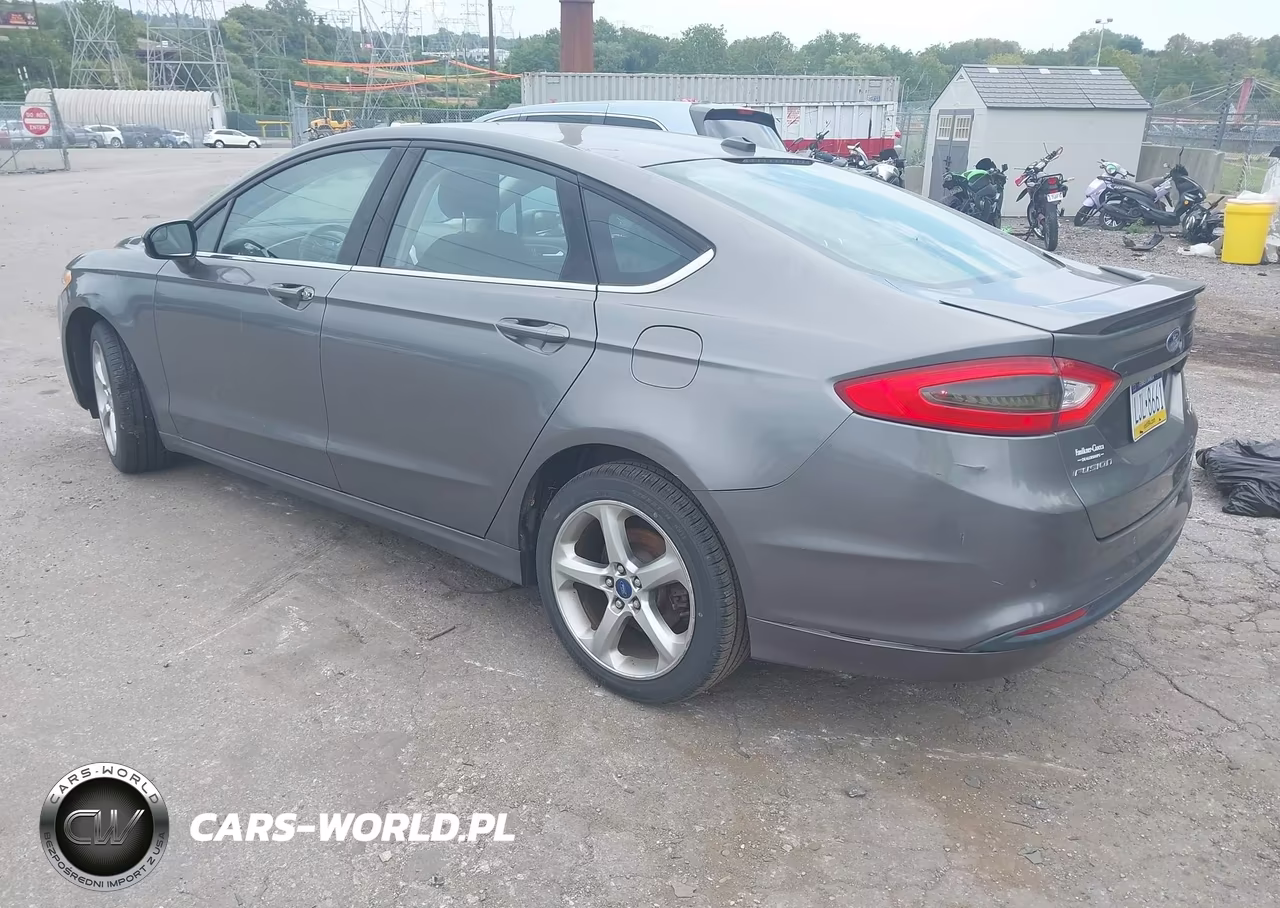 2014 Ford Fusion Se VIN:3FA6P0HD1ER117872 - 3