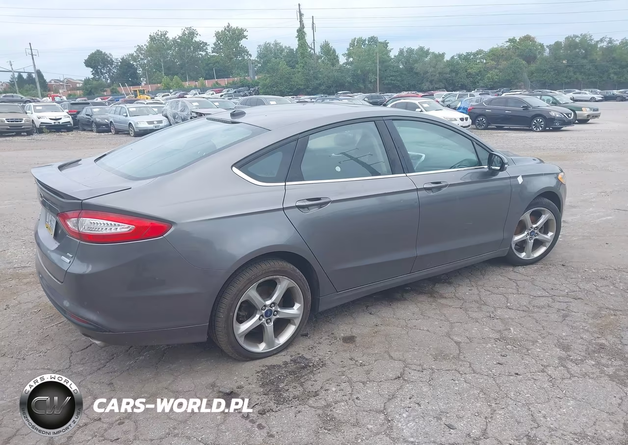 2014 Ford Fusion Se VIN:3FA6P0HD1ER117872 - 4