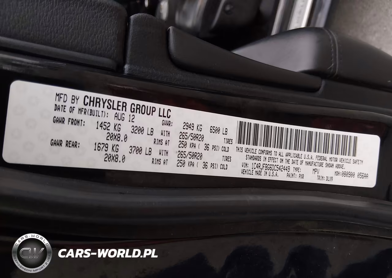 2013 Jeep Grand Cherokee Limited VIN:1C4RJFBG6DC542449 - 9