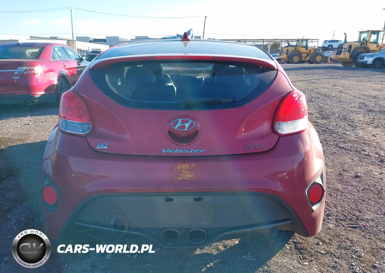 2015 Hyundai Veloster Turbo VIN:KMHTC6AE9FU233390 - 17