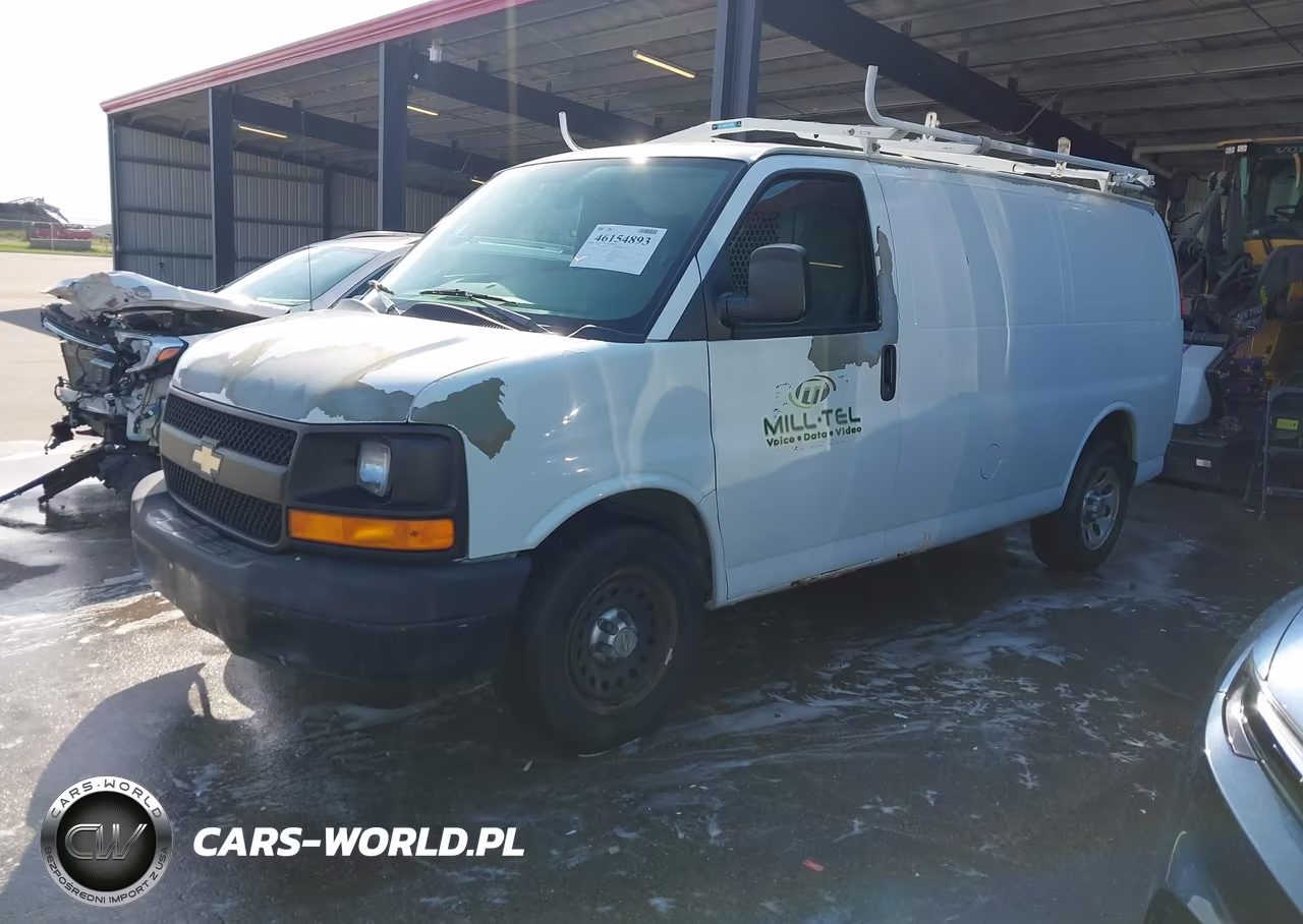 2012 Chevrolet Express 1500 Work Van VIN:1GCSGAFXXC1144491 - 2
