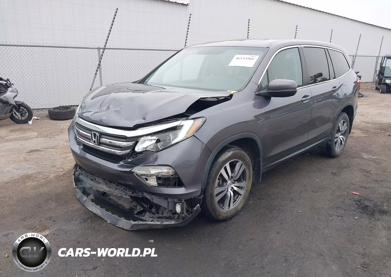 2018 Honda Pilot Ex-L VIN:5FNYF5H52JB010398 - 2