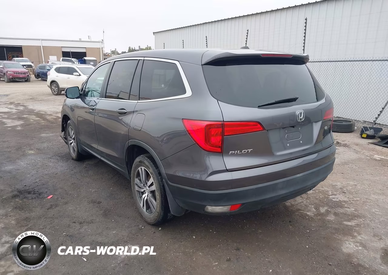 2018 Honda Pilot Ex-L VIN:5FNYF5H52JB010398 - 3