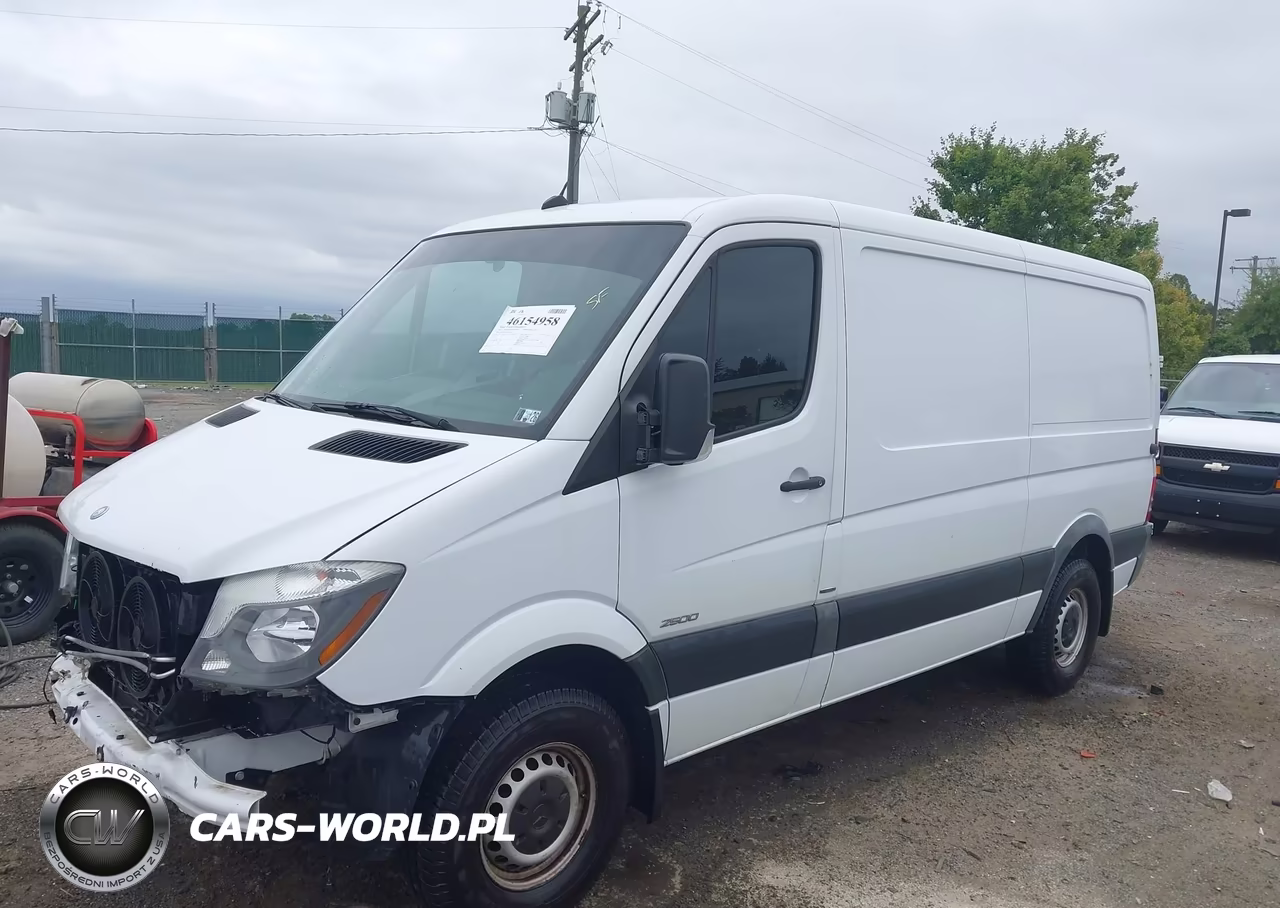 2015 Mercedes-Benz Sprinter 2500 Normal Roof VIN:WD3PE7DC8F5967507 - 2