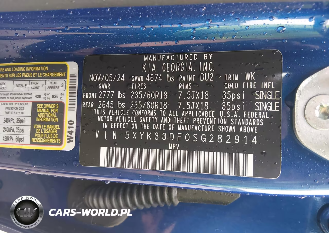 2025 Kia Sportage Ex VIN:5XYK33DF0SG282914 - 9