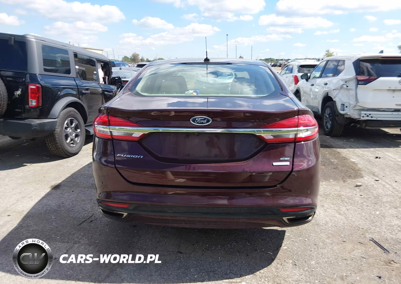 2017 Ford Fusion Se VIN:3FA6P0H96HR412711 - 16