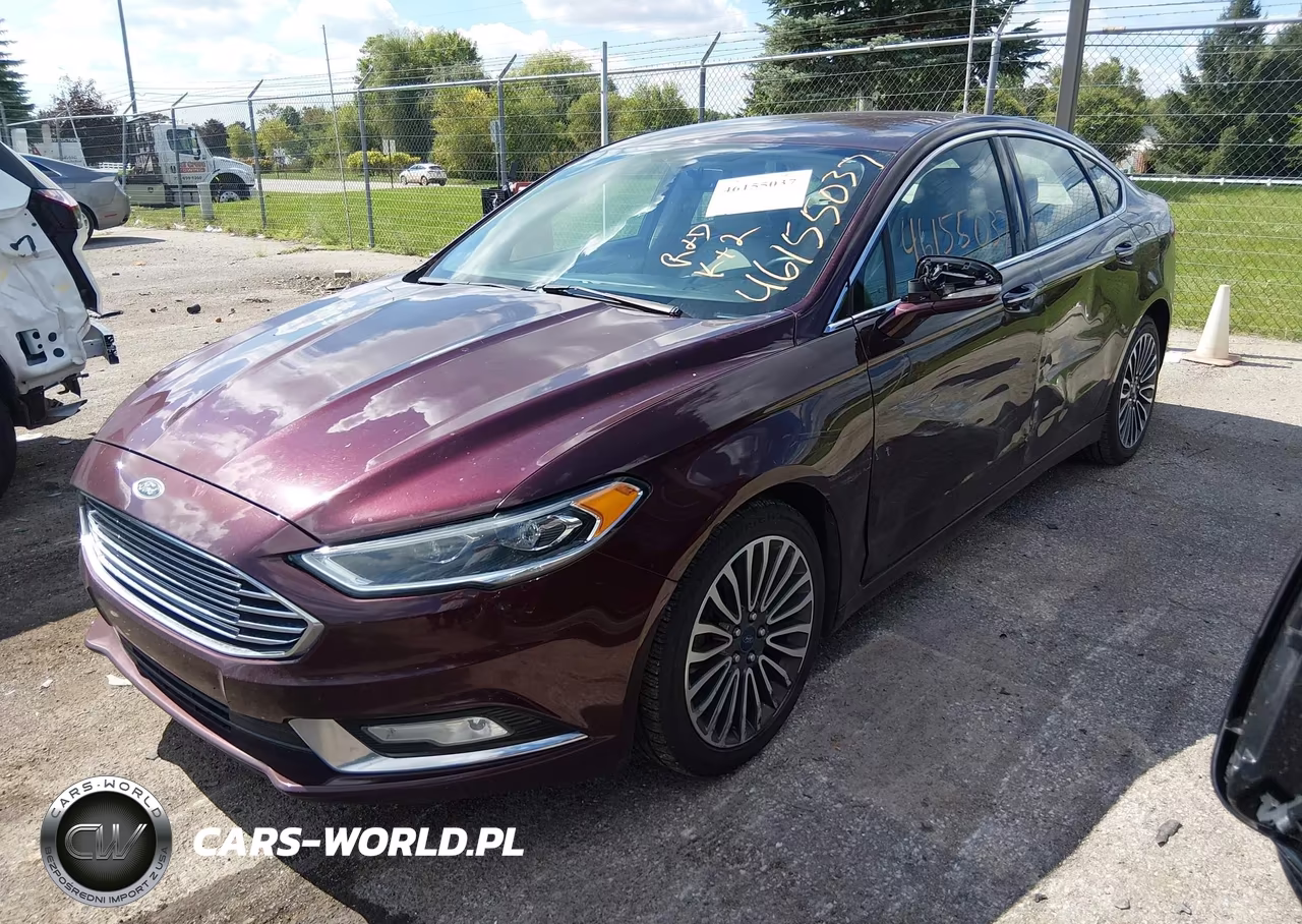2017 Ford Fusion Se VIN:3FA6P0H96HR412711 - 2