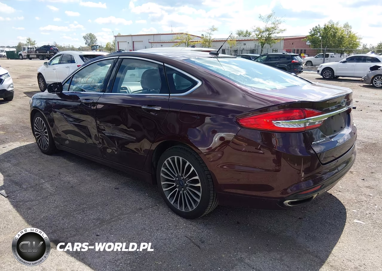 2017 Ford Fusion Se VIN:3FA6P0H96HR412711 - 3