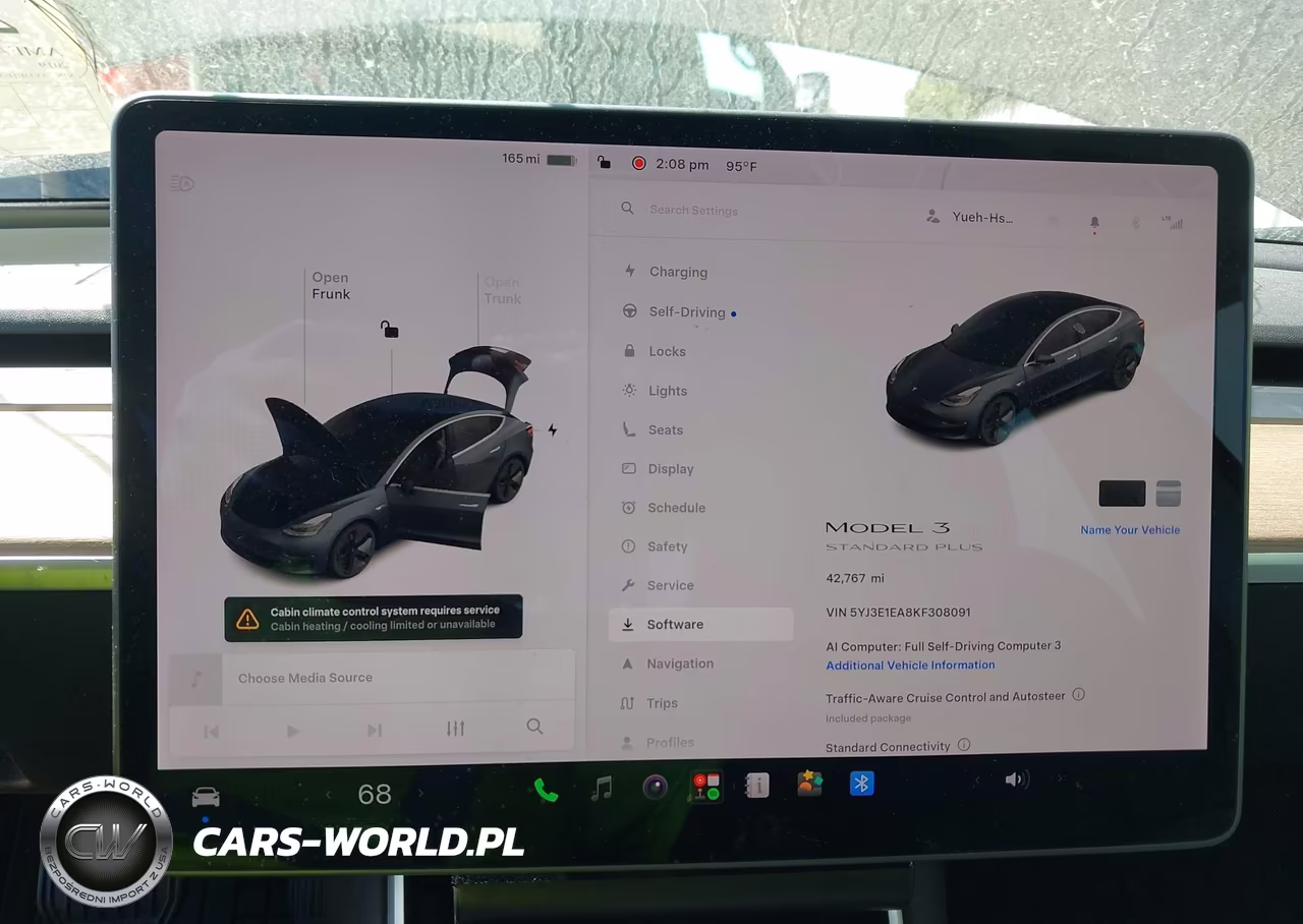 2019 Tesla Model 3 Long Range-Mid Range-Standard Range-Standard Range Plus VIN:5YJ3E1EA8KF308091 - 7