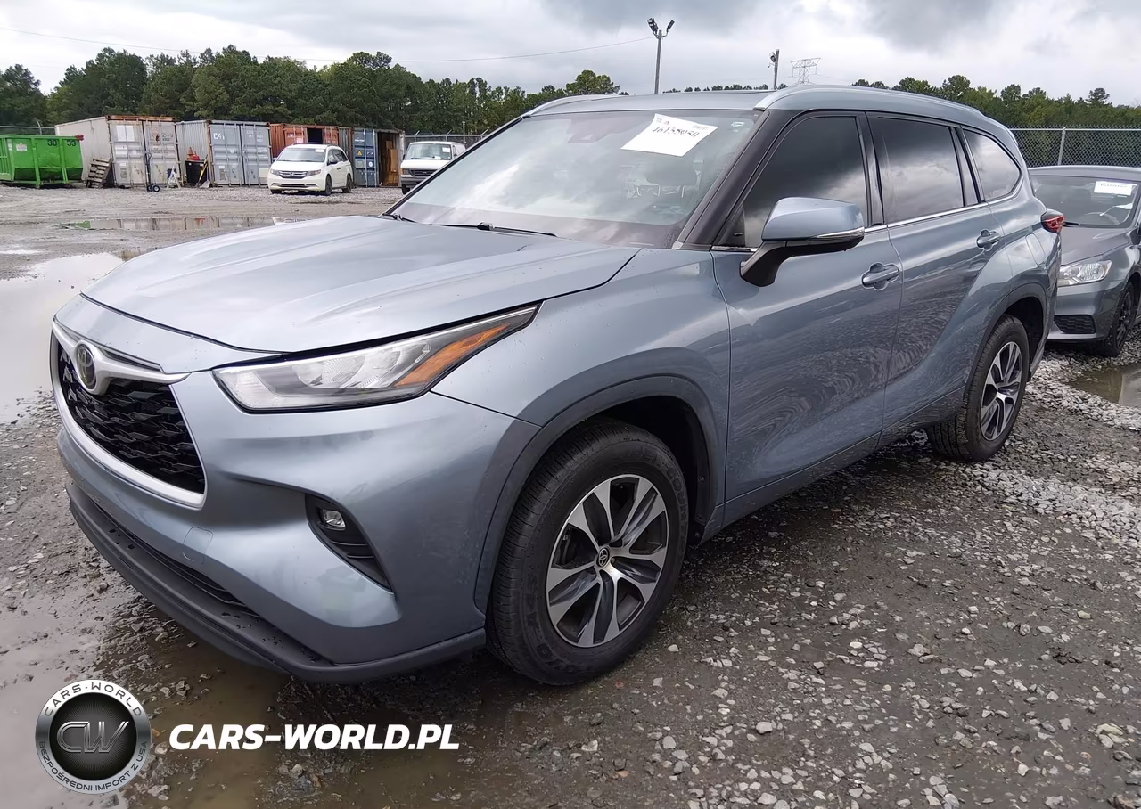 2020 Toyota Highlander Xle VIN:5TDGZRAH2LS016554 - 2