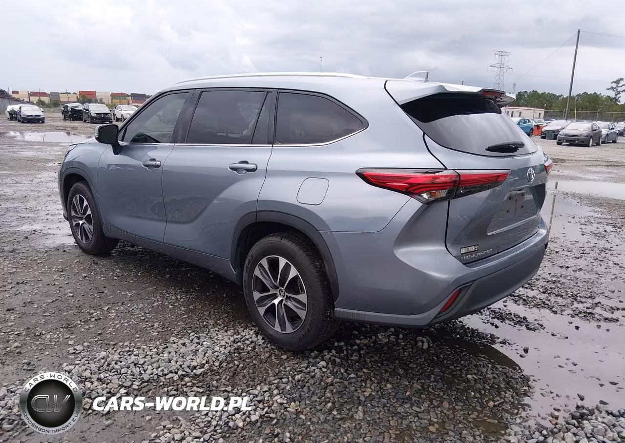 2020 Toyota Highlander Xle VIN:5TDGZRAH2LS016554 - 3