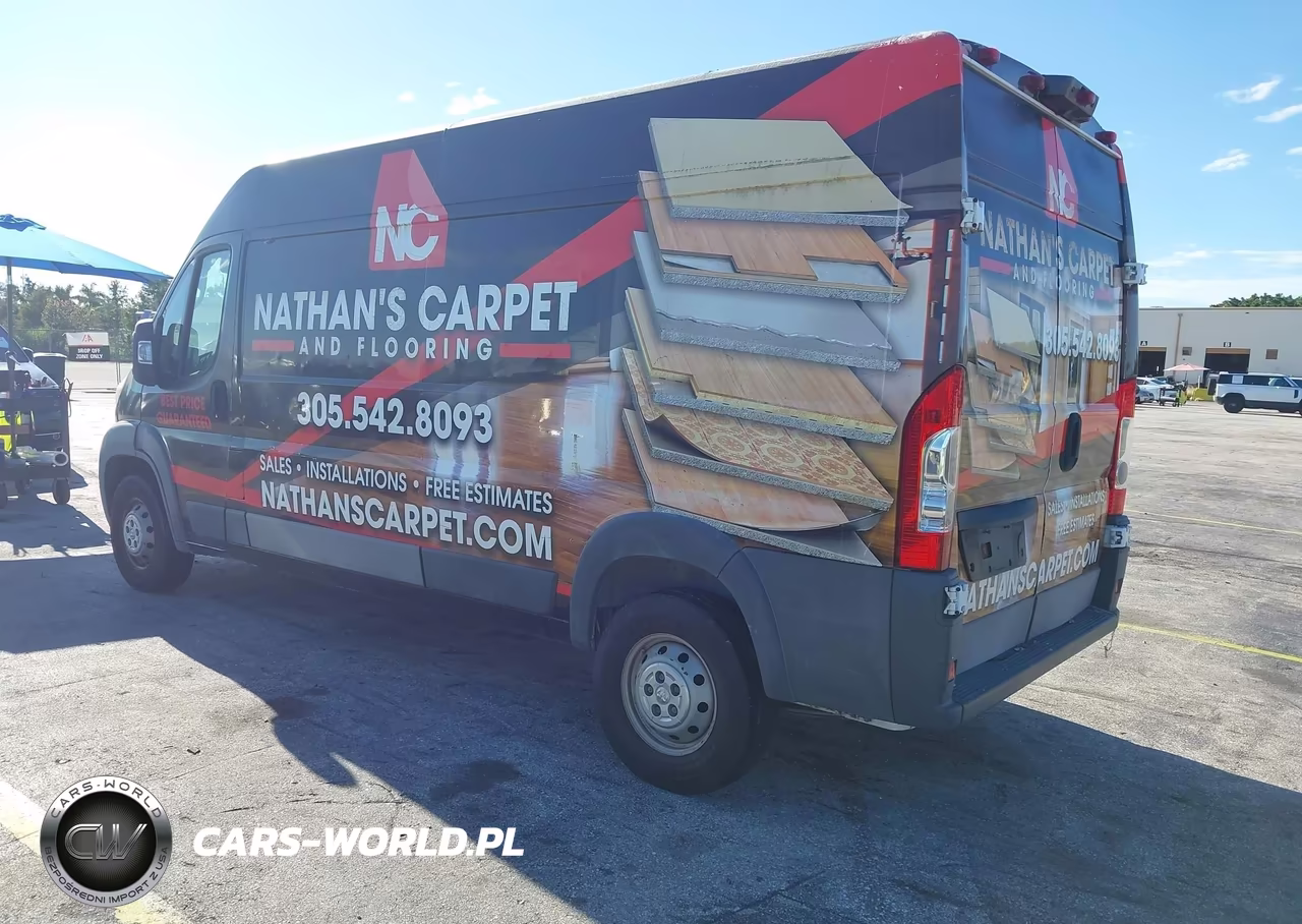 2017 Ram Promaster 2500 High Roof 159 Wb VIN:3C6TRVDG4HE547418 - 3