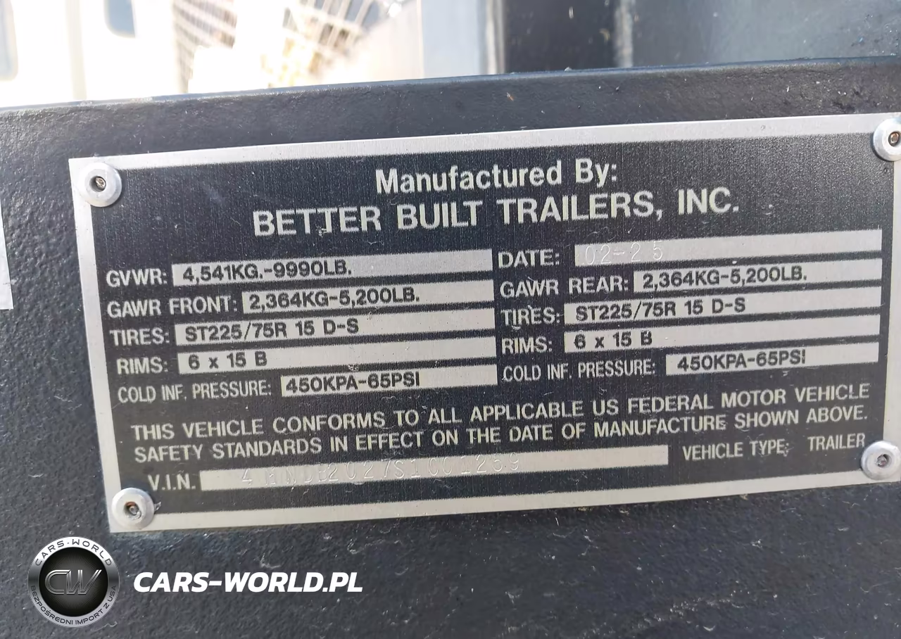 2025 Better Built Trailer Landscape VIN:4MNDB2027S1001259 - 8