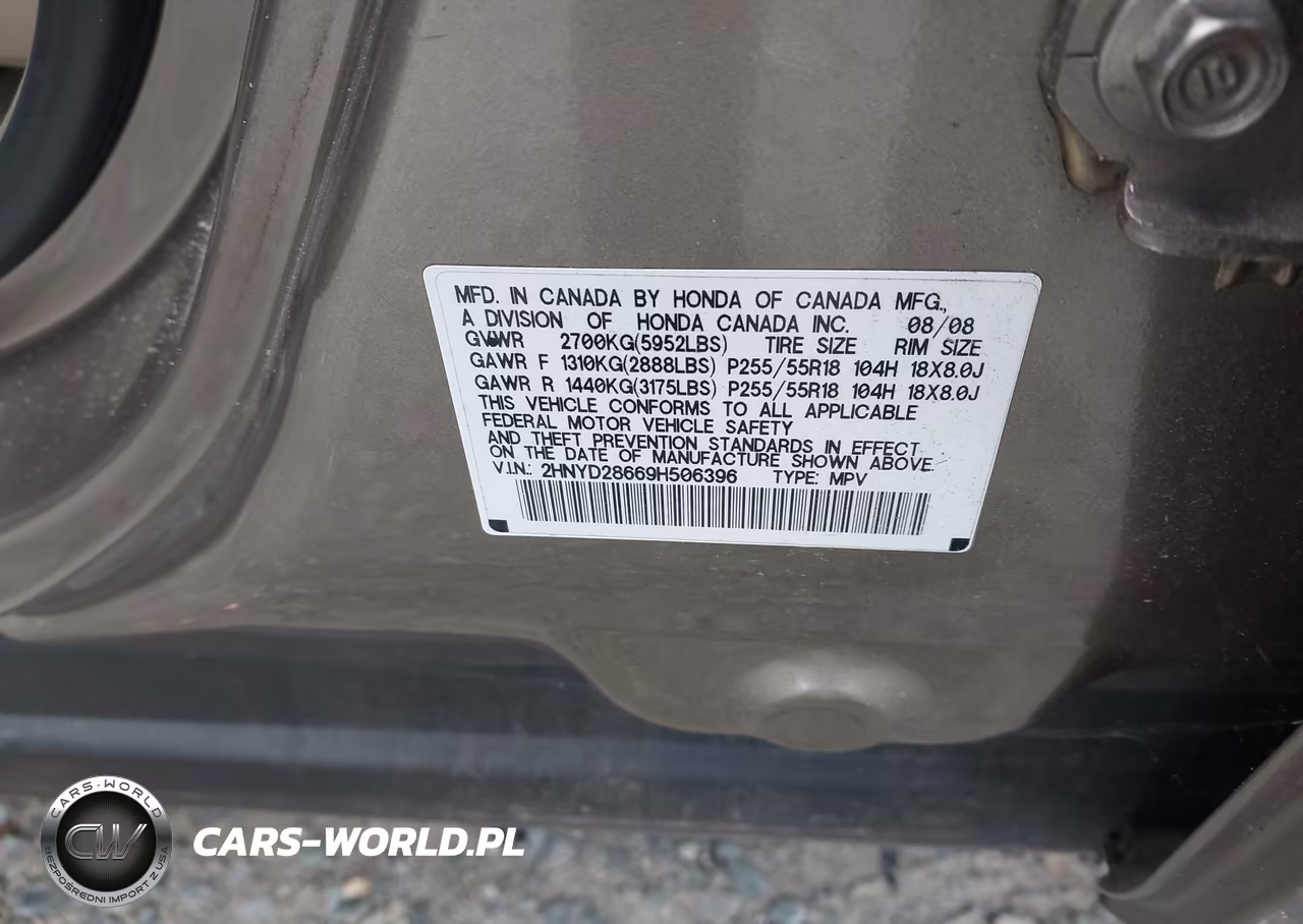 2009 Acura Mdx Technology Package VIN:2HNYD28669H506396 - 9