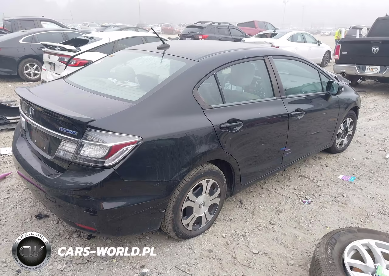 2013 Honda Civic Hybrid VIN:19XFB4F28DE000717 - 4